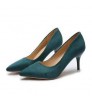 Suede High-heeled Shoes Fashion Women's High-heeled Shoes