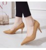 Suede High-heeled Shoes Fashion Women's High-heeled Shoes