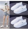 Amazon hot sale Ready to ship 2022 New fashion breathable shoes for women sneakers student white shoes female Casual sneakers