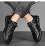 Wholesale sports shoes 2022 breathable casual PU leather shoes new designer waterproof men fashion sneakers