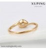 13961 Xuping 1 gram gold rings design for women with price  latest gold plated wedding rings for women