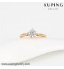 14044 Xuping diamond fashion jewelry, Fashion big diamond engagement ring, 18K Gold Plated wedding Rings