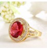 Fashion wholesale american gold plated paved diamond ring,18k gold ring woman jewelry