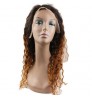 Wholesale Deep Wave 100% Brazilian Human Hair Lace Wig T Part 13x4 Transparent Frontal Closure Lace Front Wig