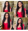 SPARK Wholesale 150% 180% Density HD Full Lace Human Hair Wigs For Black Women Brazilian Virgin Hair Transparent Lace Front Wig