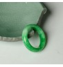 High Quality Wholesale Round Natural Stone Jade Ring Hand Carved Crafts Gifts Jade Ring Jewelry