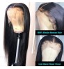 Glueless Bone Straight Lace Front wigs Human Hair Lace Front Brazilian Human Hair HD Transparent Lace Front Wigs For Black Women