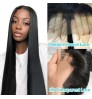 Glueless Bone Straight Lace Front wigs Human Hair Lace Front Brazilian Human Hair HD Transparent Lace Front Wigs For Black Women