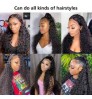 13x6 Prepluck Transparent Hd Full Lace Frontal Wig For Black Women 360 Lace Frontal Wig Vendors 13X4 Lace Front Human Hair Wigs