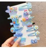 Hair Accessories 14 PCs/Set Children Hair Clips Colorful Flower Daisy Fruit Hair Accessories Kids Set