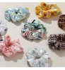 New Arrival All Skin Types Fashion Style Large Silk Hair Ties Scrunchies Big For Girls