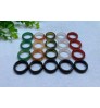 natural stone jade rings green jade ring for women