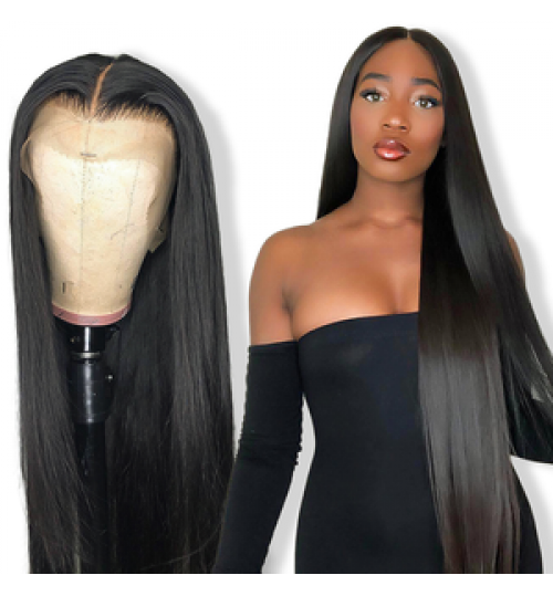 JP Wholesale Straight Brazilian Hair HD Lace Wigs,full lace frontal wig with baby hair,Virgin human hair wigs for black women