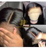 JP Wholesale Straight Brazilian Hair HD Lace Wigs,full lace frontal wig with baby hair,Virgin human hair wigs for black women