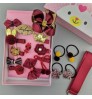 Girl Hot Sale Cute Bow Metal Korean fashion Kid Hair Accessory Set