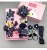 Girl Hot Sale Cute Bow Metal Korean fashion Kid Hair Accessory Set