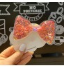 2021 Summer Hair Clips Cute hairpin children's large bow hairpin transparent Girls hair accessories