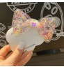 2021 Summer Hair Clips Cute hairpin children's large bow hairpin transparent Girls hair accessories