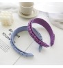 Fashion Luxury Colorful Twisted Fabric Hairband Women Girls Braided Headband Hair Accessories For Ladies