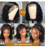 Factory Price Short Water Wave Bob Wig Brazilian Natural Wave Virgin PrePlucked Glueless Wig 13x6 13x4 Lace Front Human Hair Wig