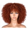 Wholesale Supplier With Bangs Big Hair Straight Short Wigs For Black Women Curly Headband Wig For Sale Kinky Natural Afro Wigs