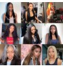 Free Sample Brazilian 360 Lace Front Wigs Virgin Human Hair Wigs HD Lace 13x4 13x6 Pre Pluck Lace Frontal Wigs For Black Women