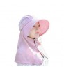 Lady Hat Hats Women Lady Wide Brim Hat Visor Hats UV Protection Summer Sun Hats With Neck Cover