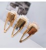 Rhinestone Bb Hairpin Barrette Women Kids Drip Wholesale Ins Bangs Clip Baby Girl Pearl Crystal Hair Accessories