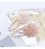 Rhinestone Bb Hairpin Barrette Women Kids Drip Wholesale Ins Bangs Clip Baby Girl Pearl Crystal Hair Accessories