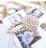 Rhinestone Bb Hairpin Barrette Women Kids Drip Wholesale Ins Bangs Clip Baby Girl Pearl Crystal Hair Accessories