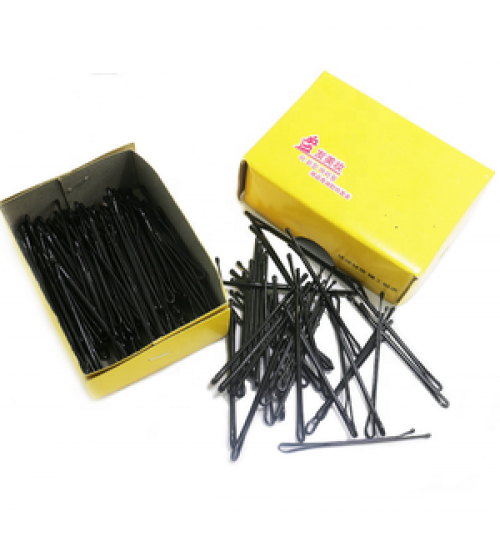 150Pcs/Box Hair accessories Basic Black Metal Hair Bobby Pins Hairdressing Bobby Pins Women's Hairpin