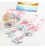 7Pcs Headwear Set Kids Baby Bows Headbands Hair Clips for Girls Barrettes Elastic Hair Bands Baby girl Hair Accessories