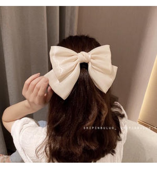 Girl Korean Hairpins Bowknot Hair Accessories Red Big Hair Butterfly Bow Ties Hair Clips Hairpin