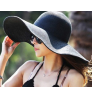 Summer new straw Hawaiian sun lady beach hat outdoor sunshade big brim hat