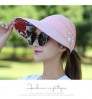 Golf Hat Golf Cap Lady Summer Travel Folding Korean Women Outdoor Hat Anti-ultraviolet Cotton Flower Girl Baseball sports Hat