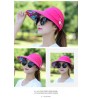 Golf Hat Golf Cap Lady Summer Travel Folding Korean Women Outdoor Hat Anti-ultraviolet Cotton Flower Girl Baseball sports Hat