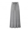 Loose casual fashion pleated lace slimming breathable cotton high waist long skirt women's skirt