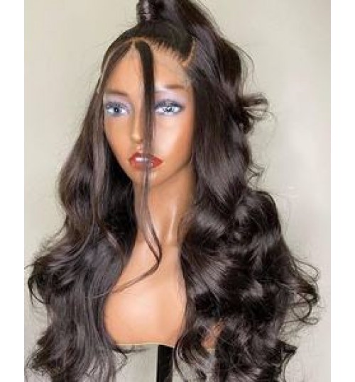 Vendor Stock 13X6 Hd Transparent Swiss Lace Wigs Human Hair Lace Front Wig Vendor Brazilian Virgin Natural Human Hair Wigs