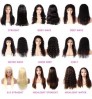 Vendor Stock 13X6 Hd Transparent Swiss Lace Wigs Human Hair Lace Front Wig Vendor Brazilian Virgin Natural Human Hair Wigs