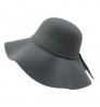 Fashion Blank Lady Fedora Floppy Wide Brim Winter Woman Felt Hat