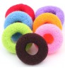 Women Girls Cute Knitting Solid Elastic Hair Bands Children Soft Scrunchies Hair Ties Kids Hair Accessories Set