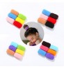 Women Girls Cute Knitting Solid Elastic Hair Bands Children Soft Scrunchies Hair Ties Kids Hair Accessories Set