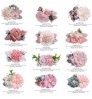 Hot Selling Ins Hair Accessories Cute Hairpin Kids Artificial Flower Hair Clips For Girls