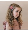 Hot Selling Ins Hair Accessories Cute Hairpin Kids Artificial Flower Hair Clips For Girls