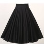 black midi full circle party club wear online UK vintage women's rockabilly skirts