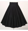 black midi full circle party club wear online UK vintage women's rockabilly skirts