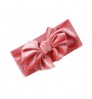 Infant velvet knot bow baby headbands Girls Floppy Bow Hairband Baby Hair Accessories