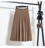 SK2002 Loose Mult Pleated Long Skirts With Many Colors Women's Skirts