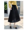 SK2002 Loose Mult Pleated Long Skirts With Many Colors Women's Skirts