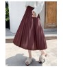 SK2002 Loose Mult Pleated Long Skirts With Many Colors Women's Skirts